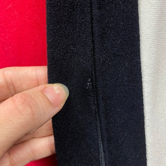 Vintage Velour Robe 1970's Vintage JcPenney Mod Red Misses Loungewear Robe - Picture 6 of 8